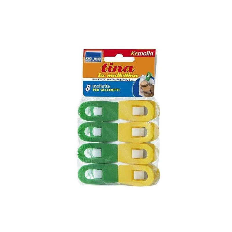 Parodi&parodi mollette multiuso plastica tina la mollettina pz.8