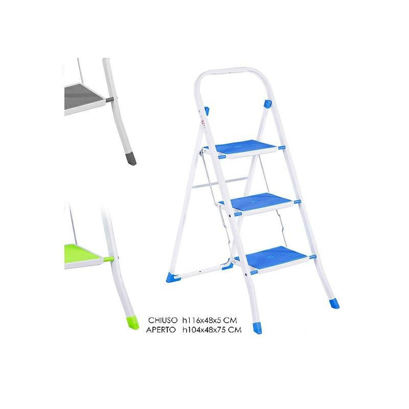 Scaletta richiudibile 3 gradini art.646603