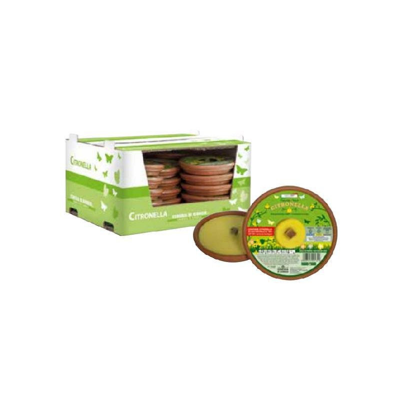 Di giorgio citronella in terracotta d.15,5 durata 3 ore art.4332dspn