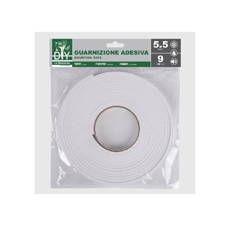 Diy guarnizione adesiva isolante parafreddo cm.0,9xmt.5,5