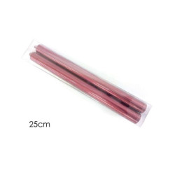Candele coniche cm.25  pz.2...