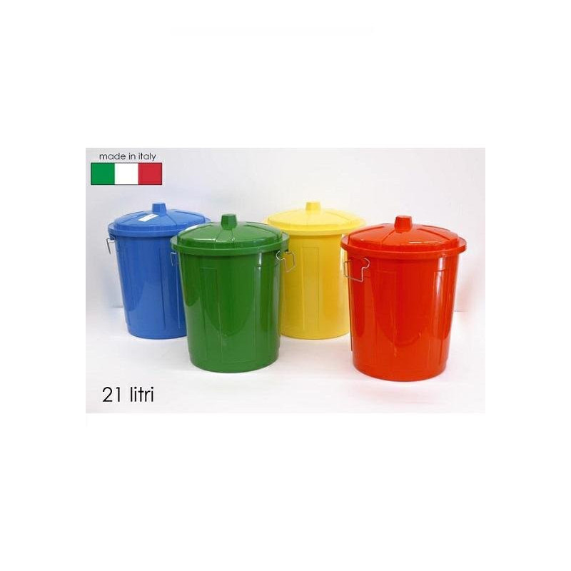Pattumiera multiuso con manici l t.21 art.909805b