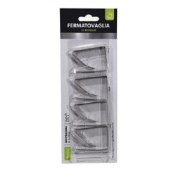 Fermatovaglia acciaio pz.4...