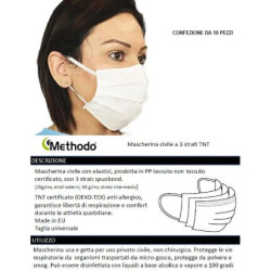 Mascherine tnt 3 strati...