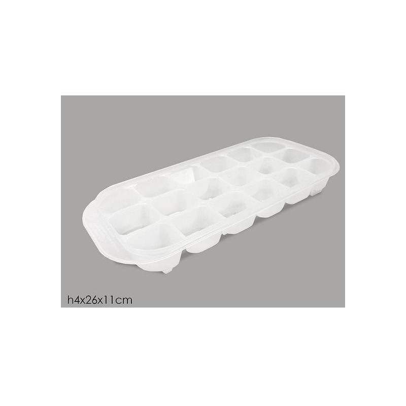 Vaschetta forma ghiaccio 18 cube tti trasparente art.633370