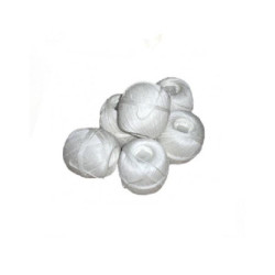 Spago in palline bianco...
