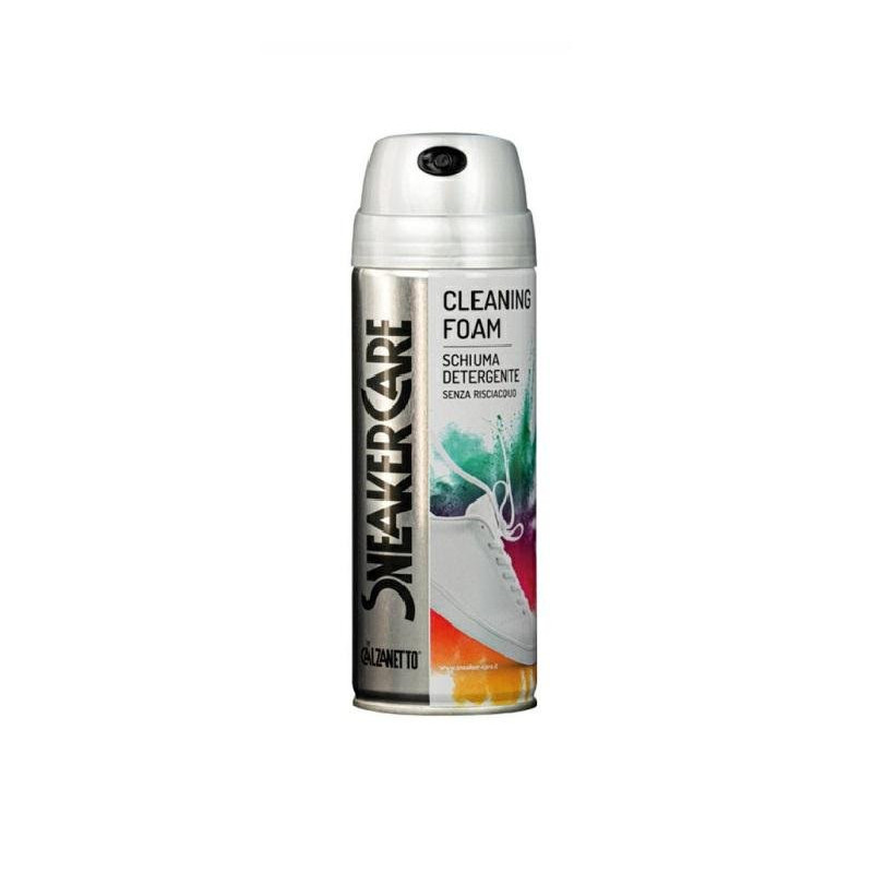 Calzanetto sneaker care schiuma detergente senza risciacquo ml.200