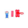 Sacchetti igienici feci cane rotolo + portarotolo dispenser art.cs23847