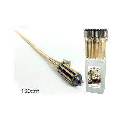 Fiaccole giardino bambu...