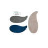 Tappeto bagno fiji foglia cm.50x 110