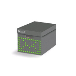 Scatola guardaroba eco cm.32x42x 28 dgbox grigio