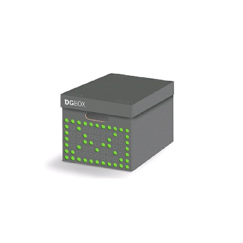 Scatola guardaroba eco cm.32x42x 28 dgbox grigio