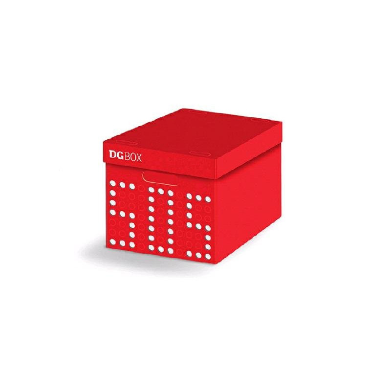 Scatola guardaroba eco cm.32x42x 28 dgbox rosso