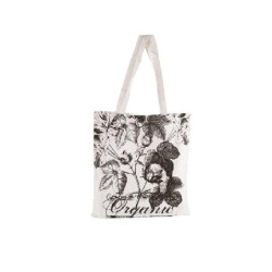 Shopper cotone cm.38x42 floreale art.she861nat