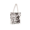 Shopper cotone cm.38x42 floreale art.she861nat