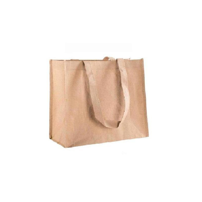 Borsa carta con fibre di cotone cm.45+14x40 pz.10 she763