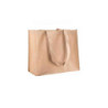 Borsa carta con fibre di cotone cm.38+14x30 pz.10 she762