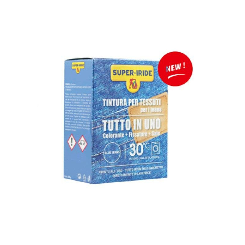 Super iride tintoria tessuti blu jeans