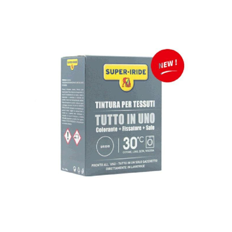 Super iride tintoria tessuti gri gio