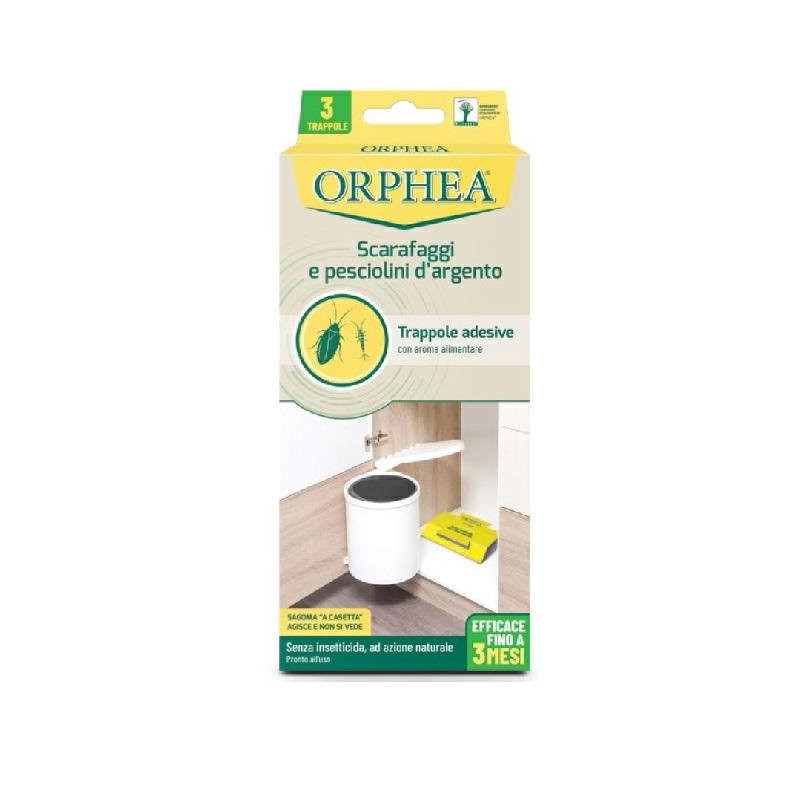 Orphea trappola scarafaggi e pes ciolini d argento pz.3