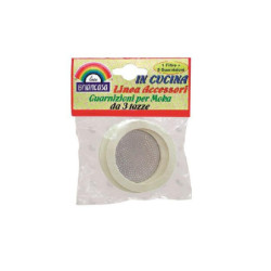 Ricambi moka 3 tazze pz.3