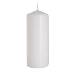 Candelotto cm.6x15 bianco...