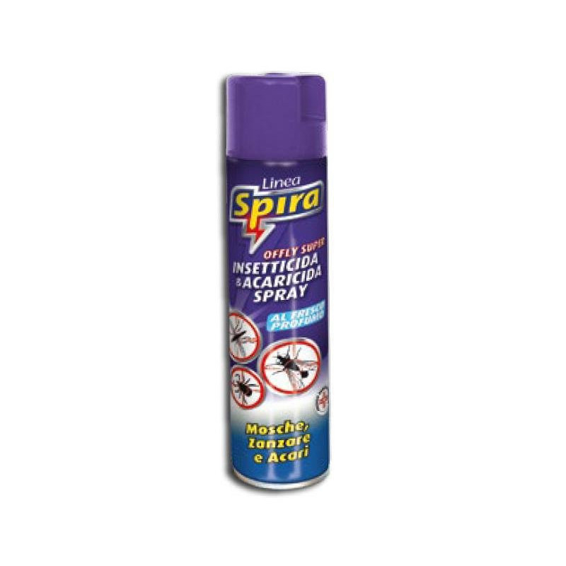 Spira insetticida mosche e zanzare spray ml.400
