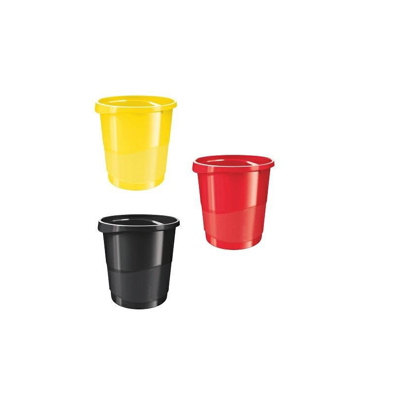 Cestino gettacarte europost chiuso lt.14 nero