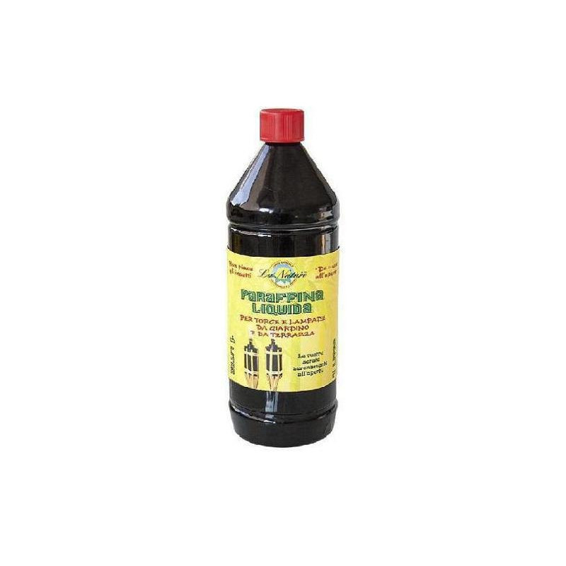 La nature olio lampante lucente paraffina ml.1000 per fiaccole