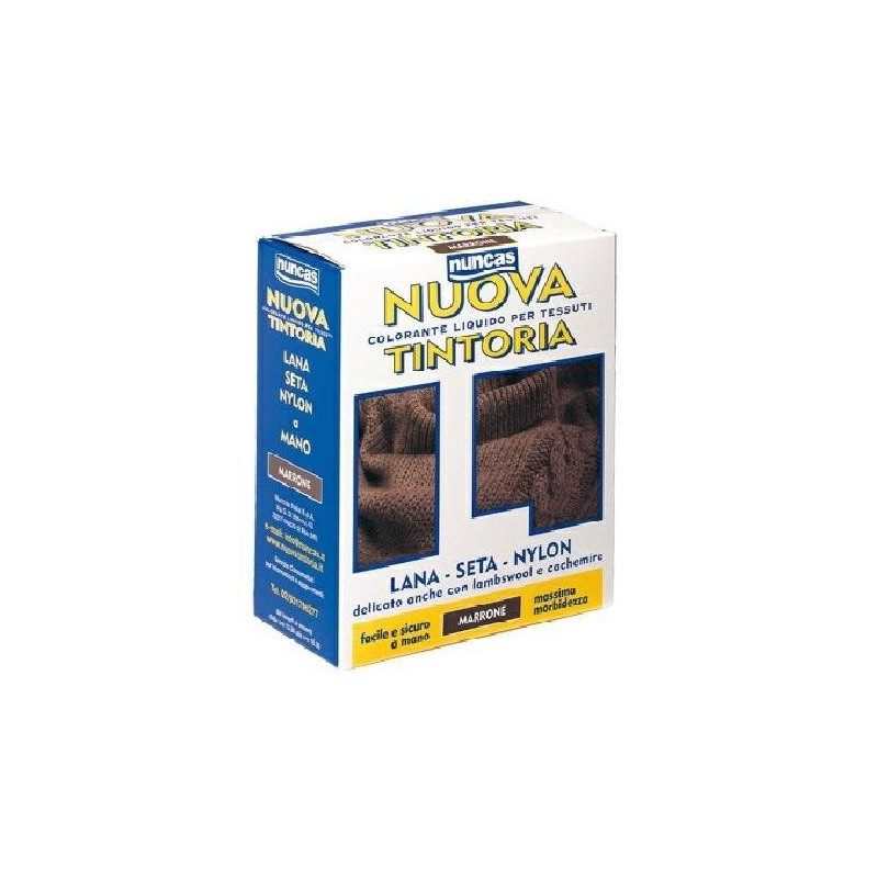 Nuncas tintoria lana grigio