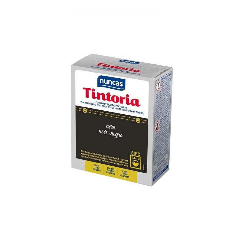 Nuncas tintoria jeans nero