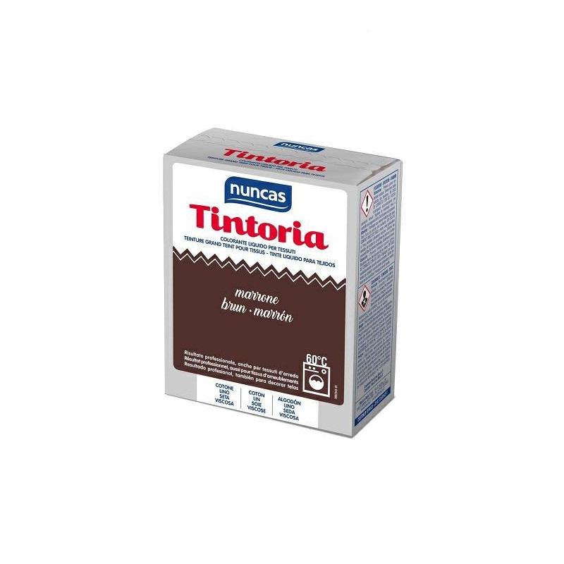 Nuncas tintoria cotone marrone