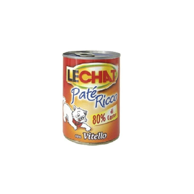 Le chat pate barattolo gr.400 vitello