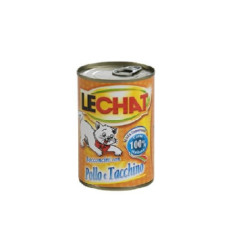 Le chat bocconi barattolo gr.400 pollo e tacchino