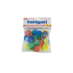 Tappi plastica lt.1 pz.24