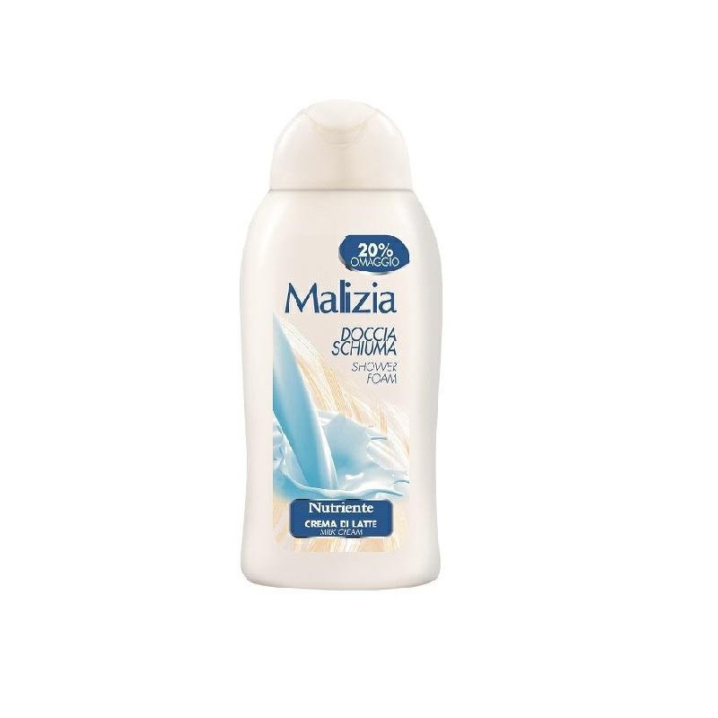 Malizia doccia ml.300 crema di l atte
