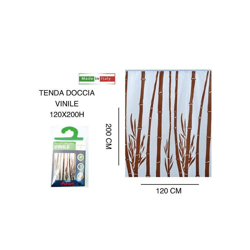 Tenda doccia cm.120x200 vinile