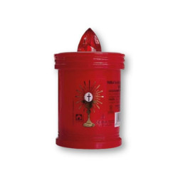 Lumino a batteria  60 giorni rosso art.141/d