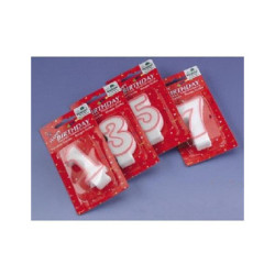 Candela a forma di numero...