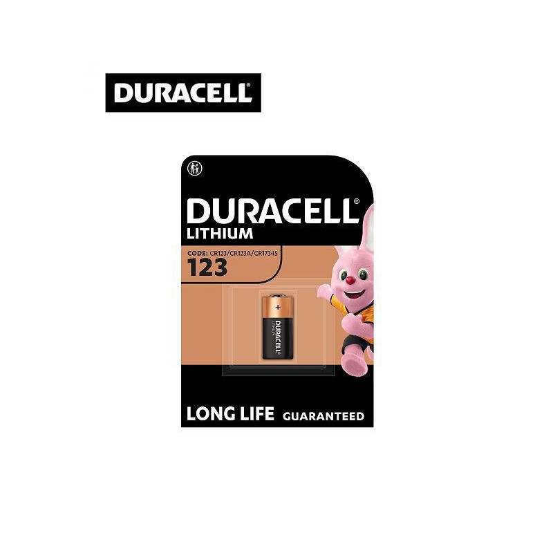 Duracell pile ultra m3 123 photo 3v