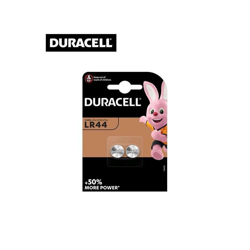 Duracell pile lr44 1,5v pz.2