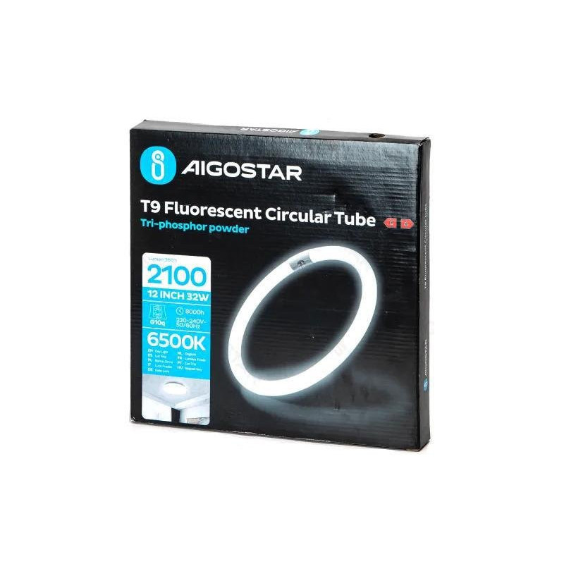 Aigostar lampadina circolina 32w 6500k 2100lm luce fredda