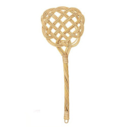 Preziosa battipanni in giunco 