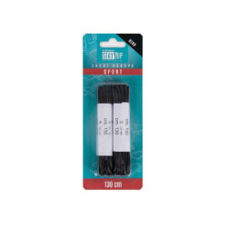 Lacci scarpe cm.130 pz.2 neri