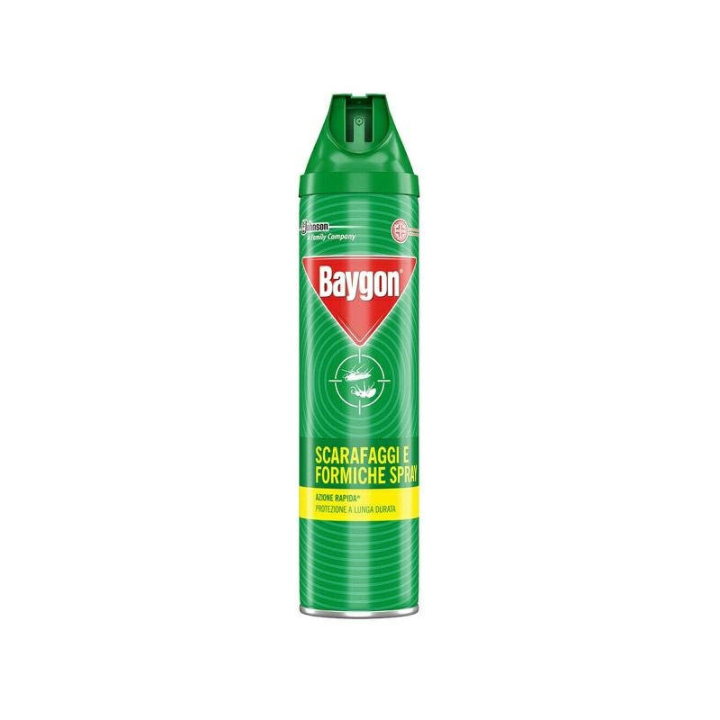 Baygon insetticida scarafaggi e formiche spray ml.400