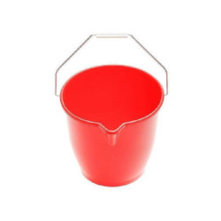 Secchio plastica lt.12 con becco per mop pp