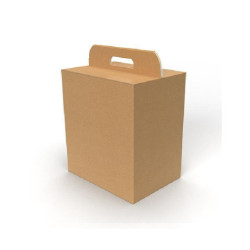 Scatola cartone manigliata...