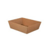Cesto cartone ondulato avana cm. 34x20,5x11 art.1610s/cav