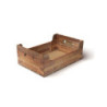 Cassetta cartone color legno cm. 35,5x24x12,5 art.1620s/v098