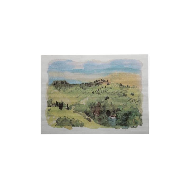 Tovaglia carta stampa colline italiane cm.30x40 pz.250